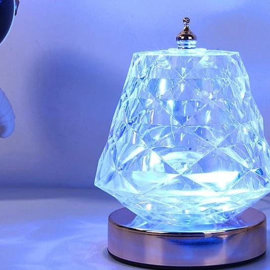 Lampe Effet Cristal Multicolore