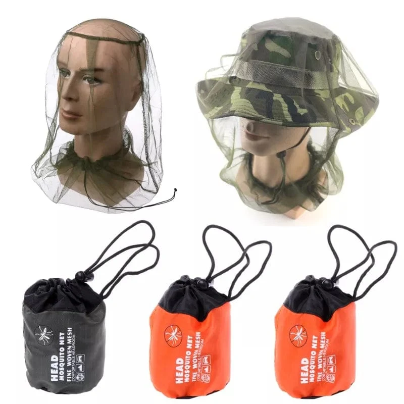 Filet Protecteur Facial Anti-Insectes Ultra-pratique