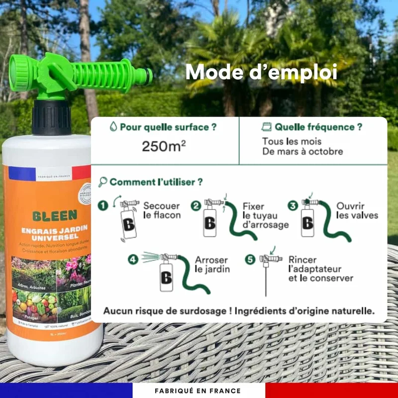 Engrais universel jardin à pulvériser (OTP)
