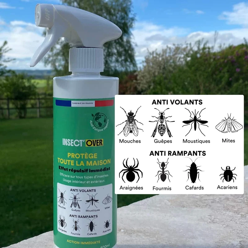 Spray barrage à insectes - Protège ta maison