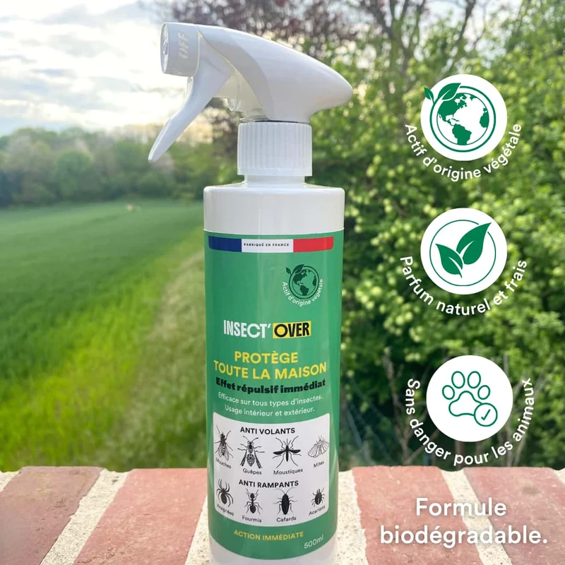 Spray barrage à insectes - Protège ta maison