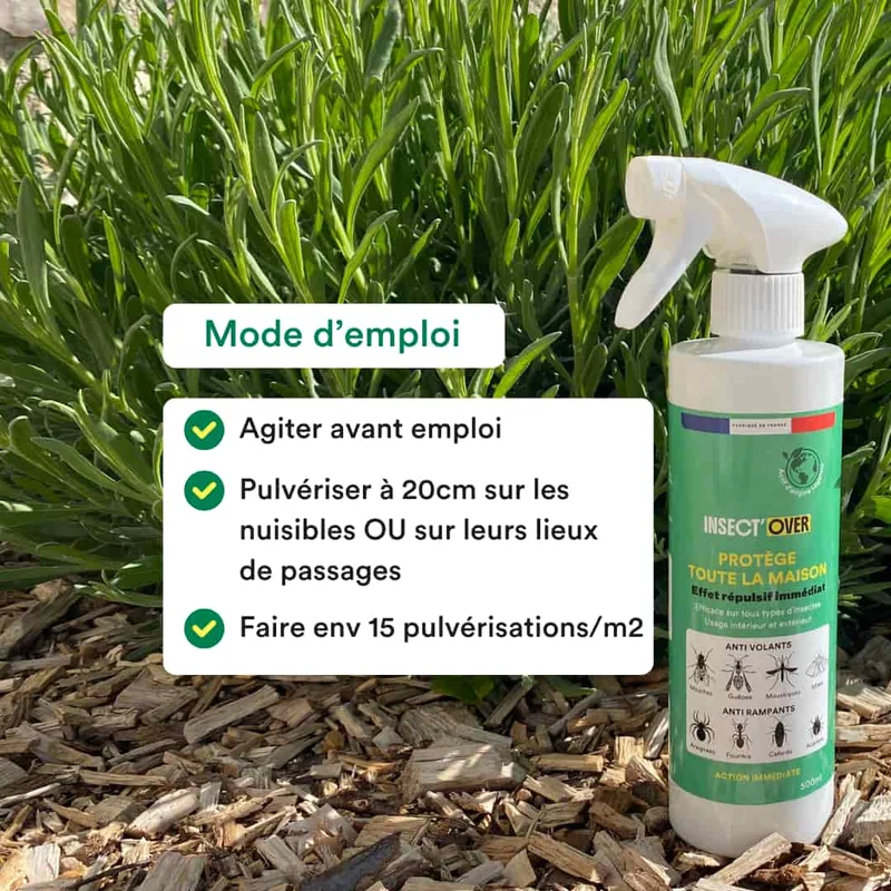 Spray barrage à insectes - Protège ta maison