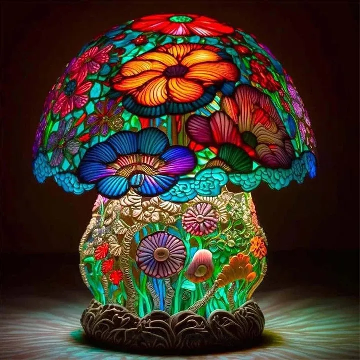 Lampe de Table Champignon Mystique