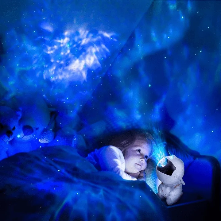 Projecteur LED Galaxie Étoilée Mini Astronaute