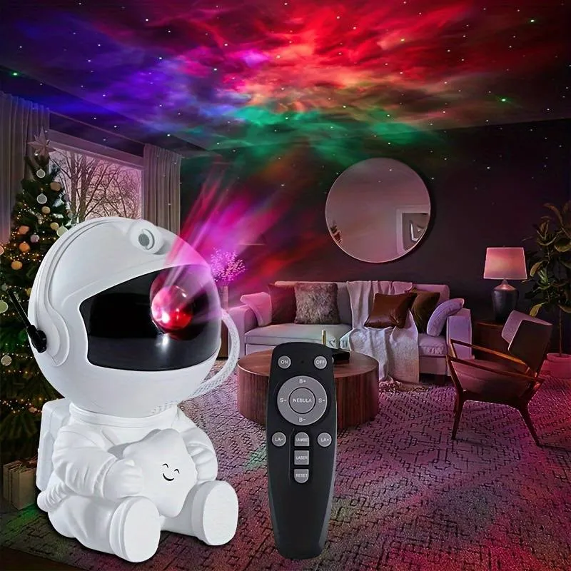 Projecteur LED Galaxie Étoilée Mini Astronaute