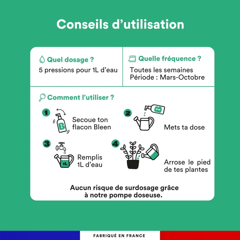 Engrais liquide arbres et arbustes
