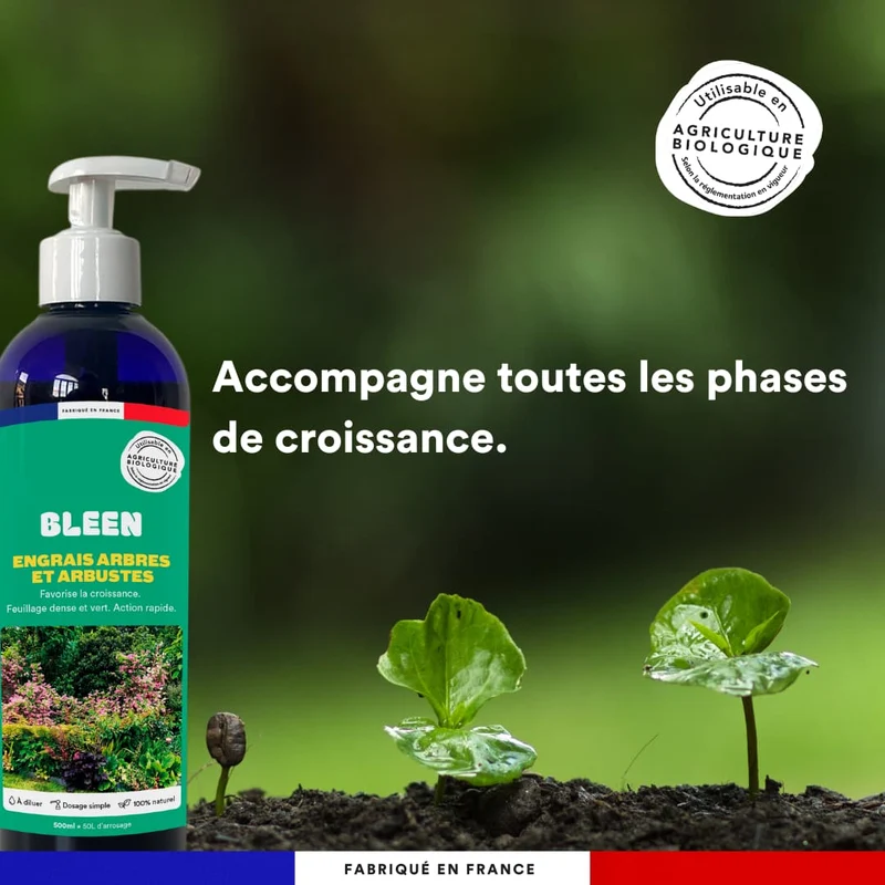 Engrais liquide arbres et arbustes