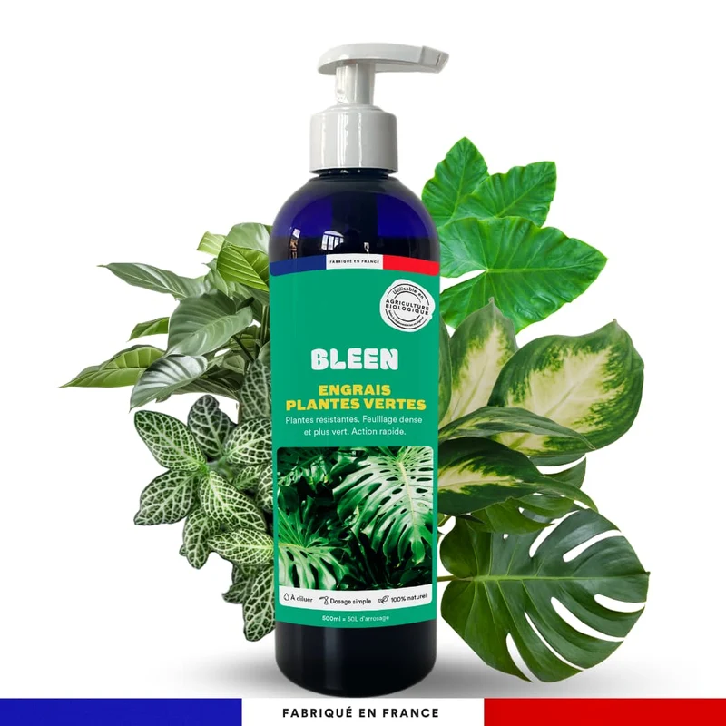 Engrais liquides plantes vertes