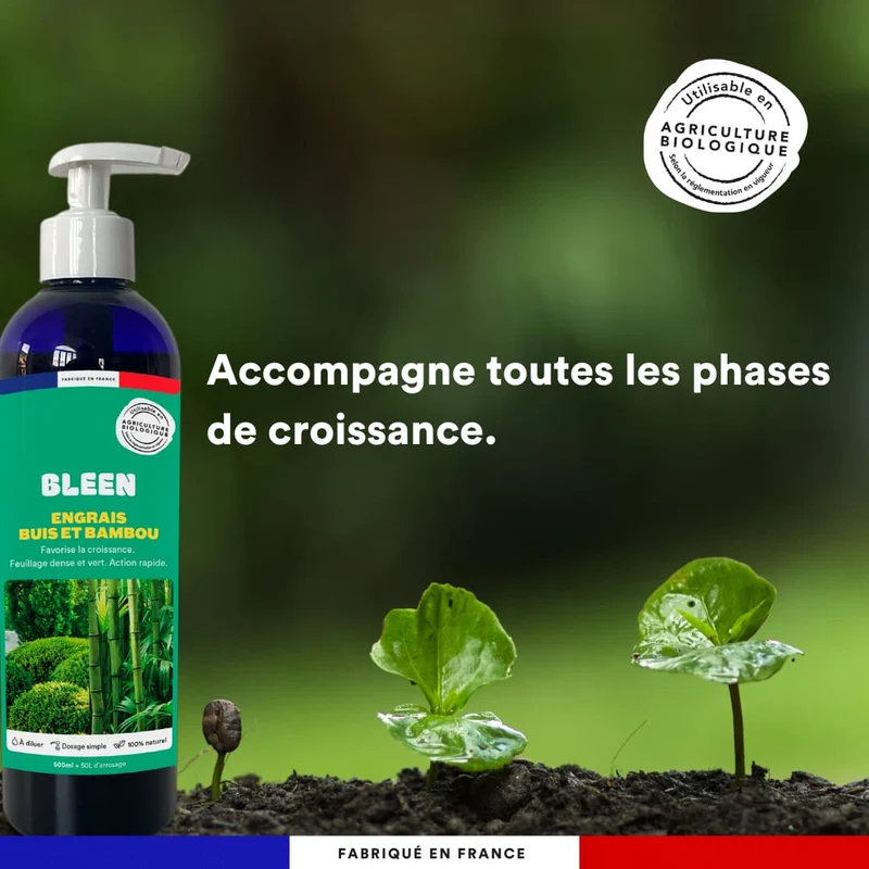 Engrais liquide buis et bambou