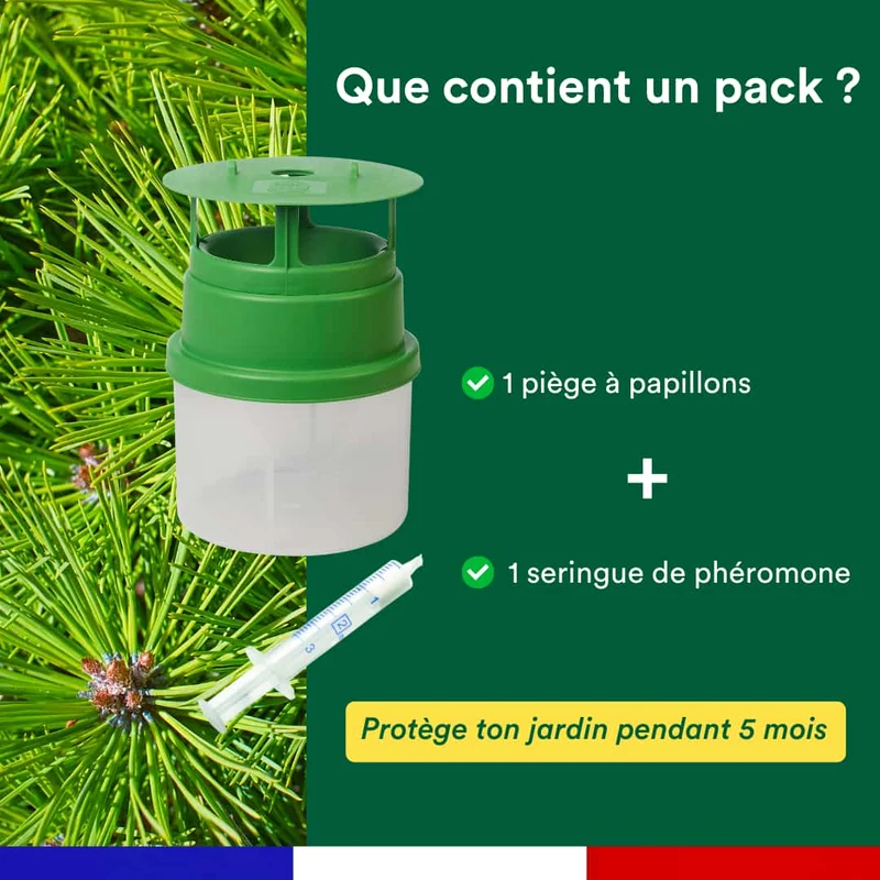 Piège à phéromone contre la processionnaire