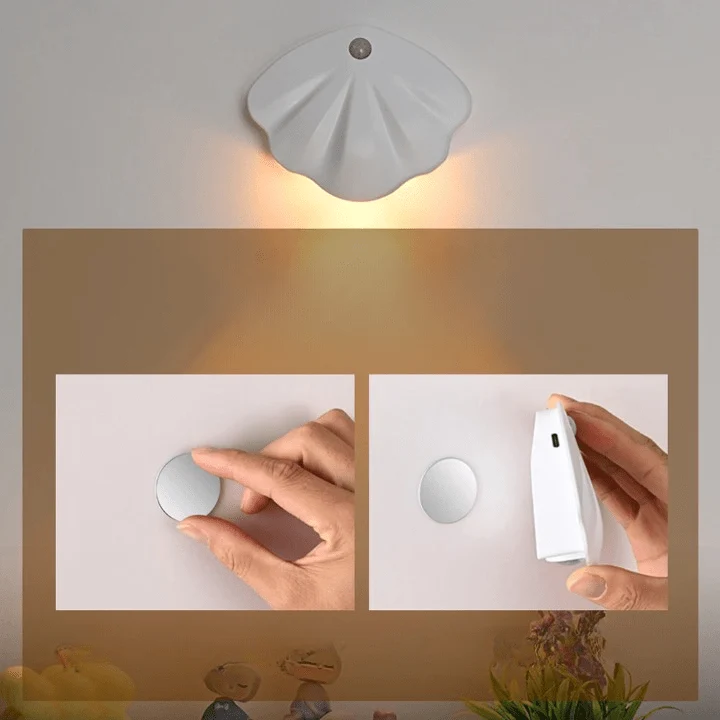 Veilleuse Coquillage Rechargeable et Innovante
