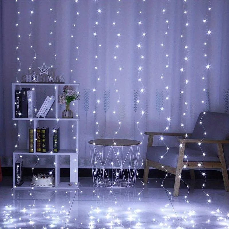 Guirlande Lumineuse de Rideau Enchanteresse
