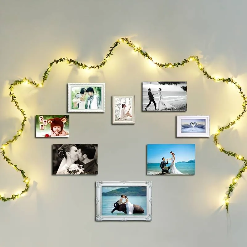 Guirlande LED Lierre Émeraude Brillante