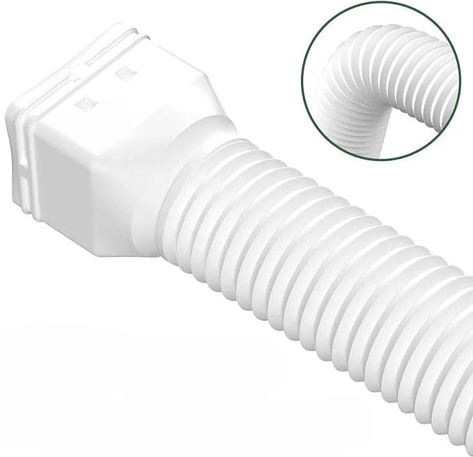 Tube d'extension de Gouttière Ajustable et Robuste