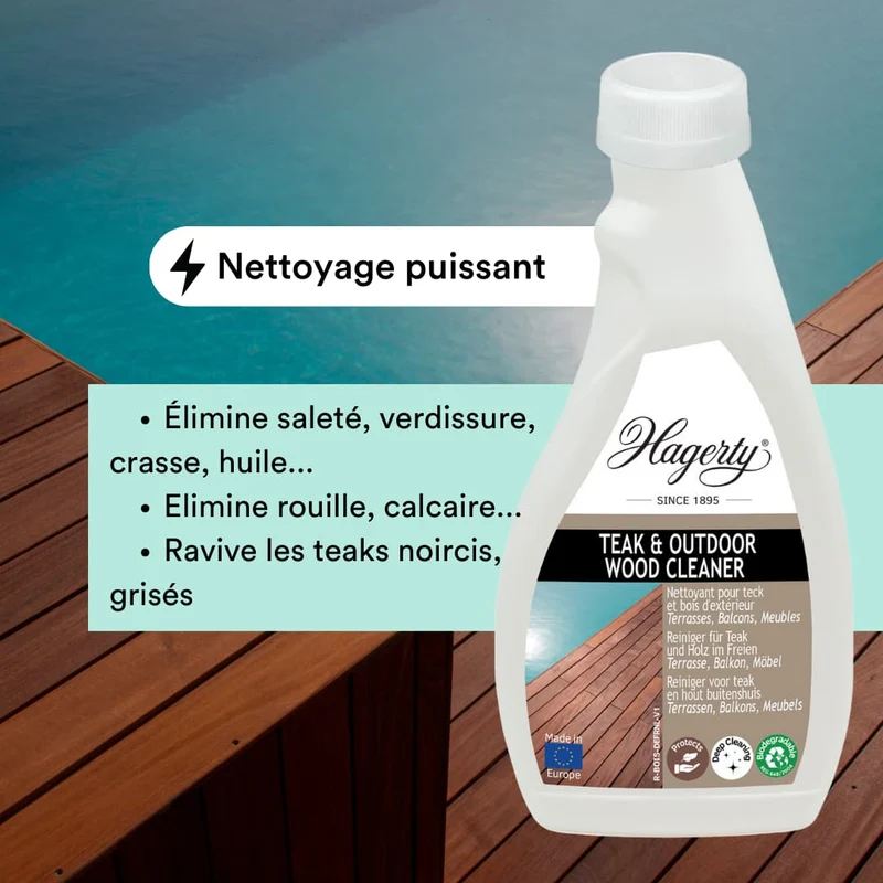Nettoyant bois et teck