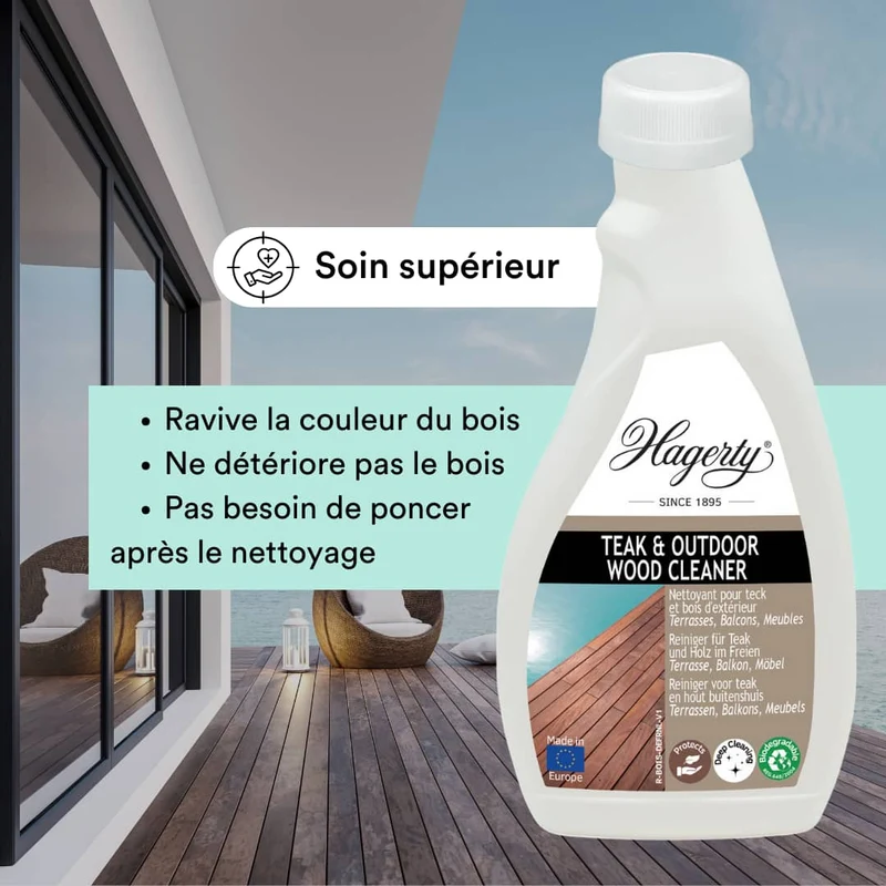 Nettoyant bois et teck