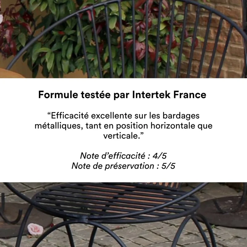 Nettoyant pour mobilier extérieur en métal