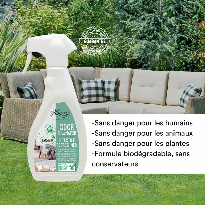 Destructeur d'odeur pour tissu