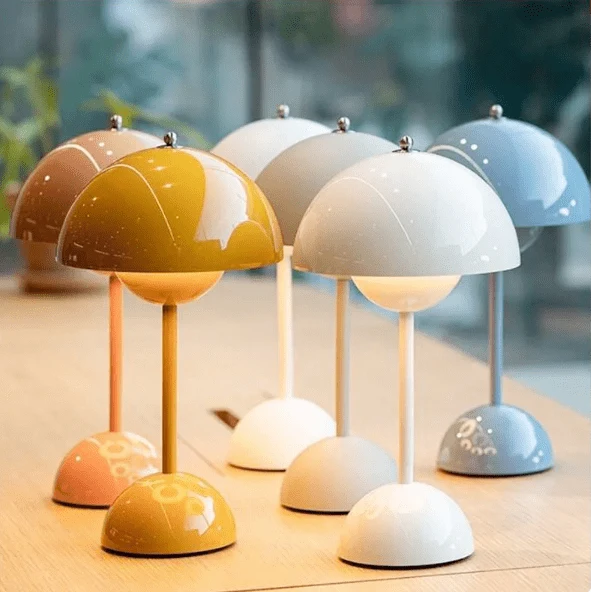 Lampe de Table Sans Fil Florale Enchantée