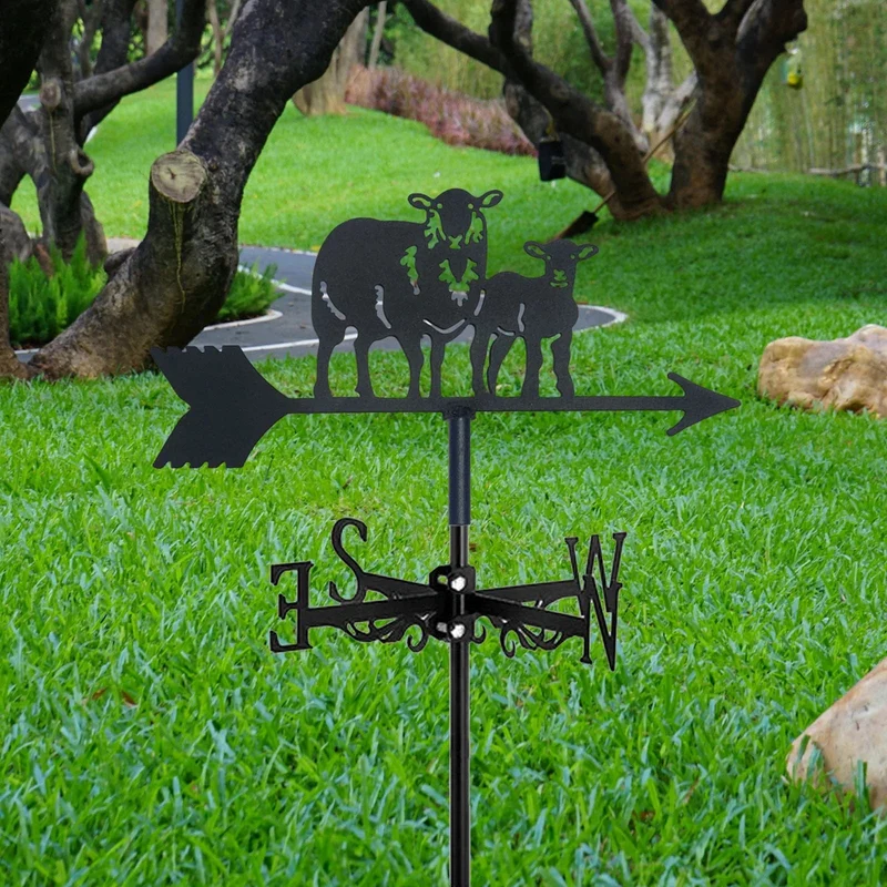 Girouette Artistique en Forme de Mouton