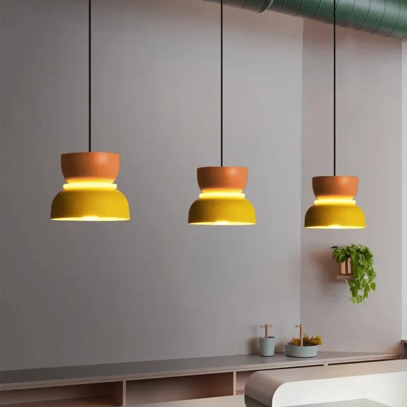 Suspension Luminaire LED Colorée Petit Format