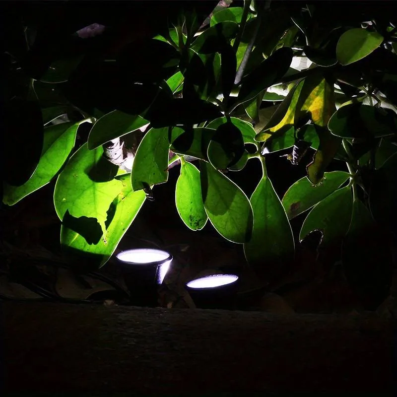 Spots Solaire Extérieur de Pelouse Ultra-Lumineuses (Lot de 8 + 2 Offertes)