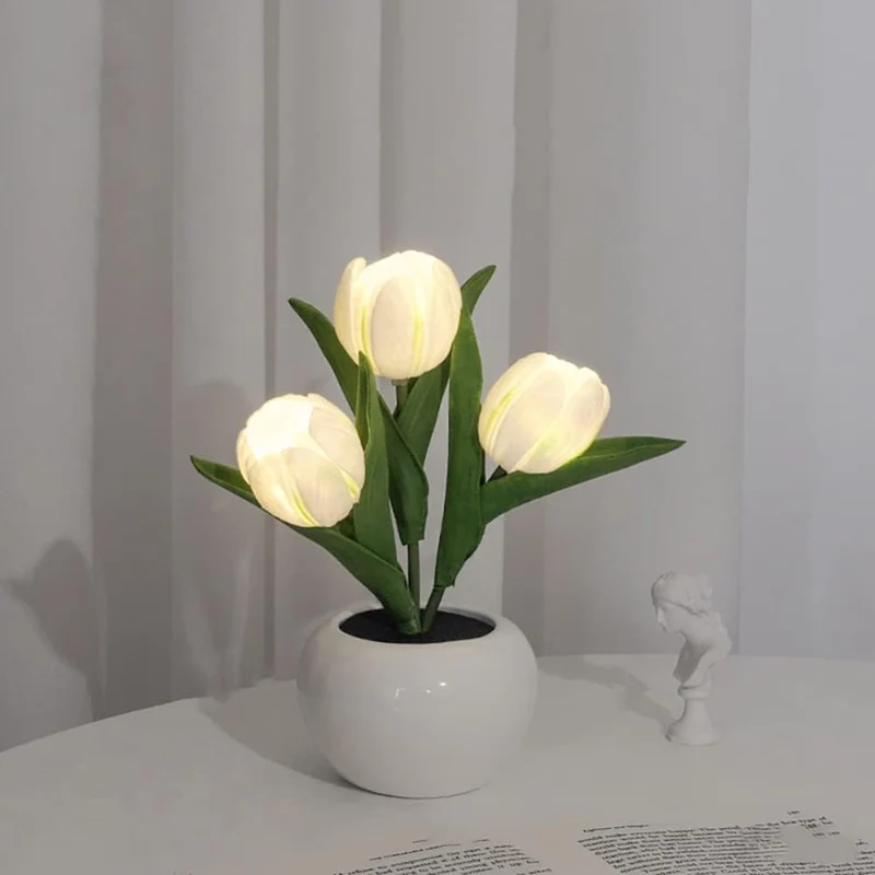 Tulipe décorative illuminée