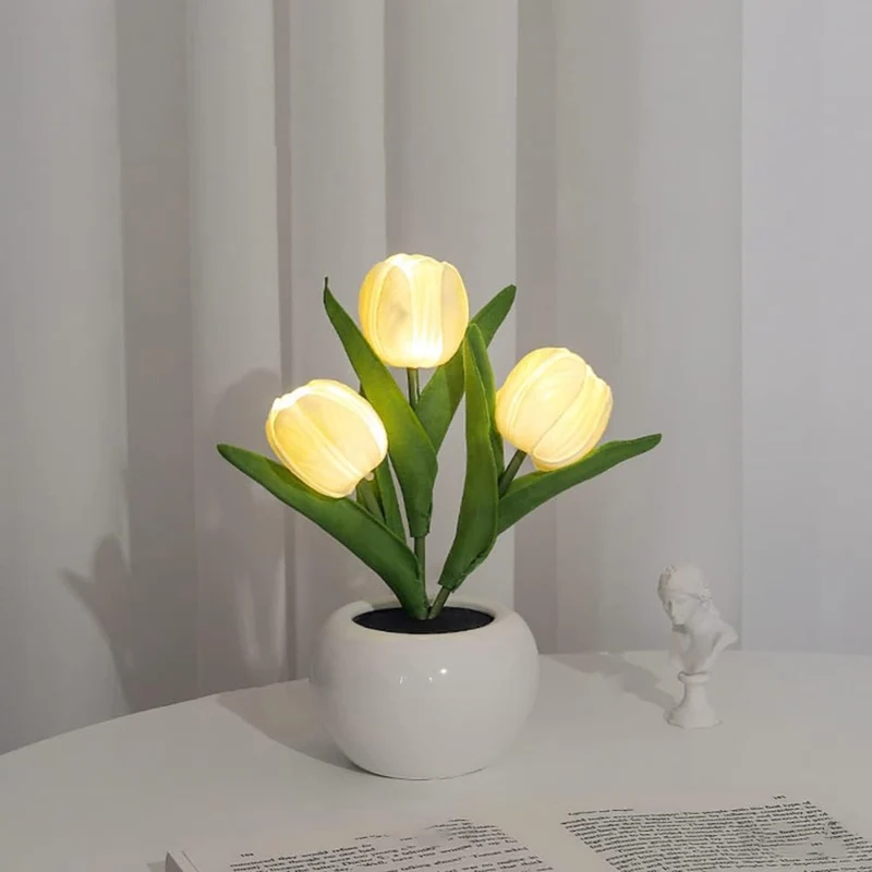 Tulipe décorative illuminée