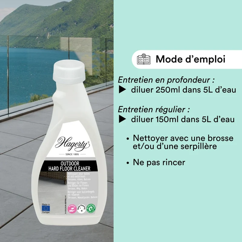 Nettoyant haute performance pour sols