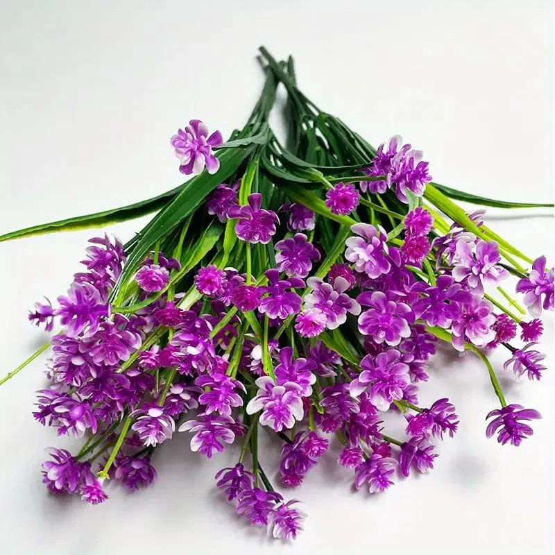 Bouquets de Fleurs Artificielles Premium (Lot de 3 + 1 Offert)