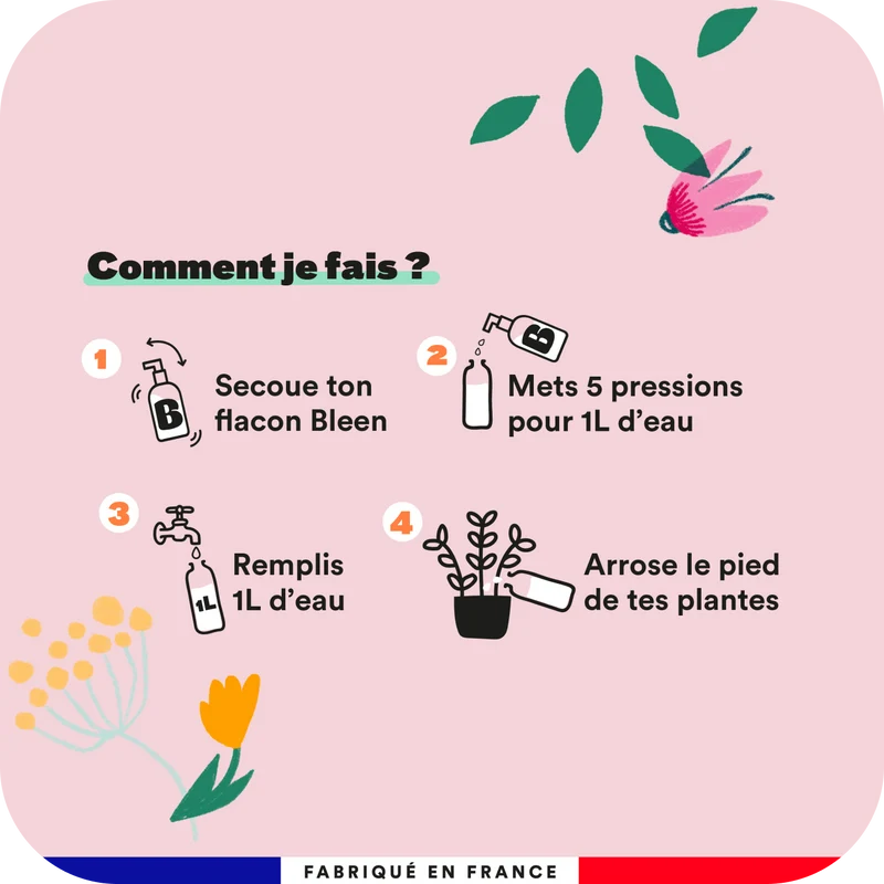 Engrais plantes fleuries