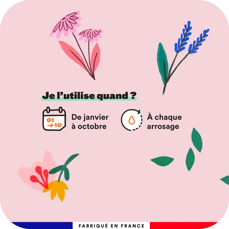 Engrais plantes fleuries