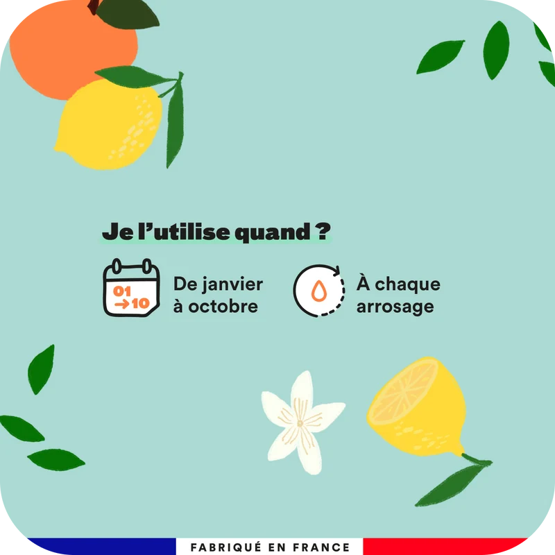 Engrais pour agrumes