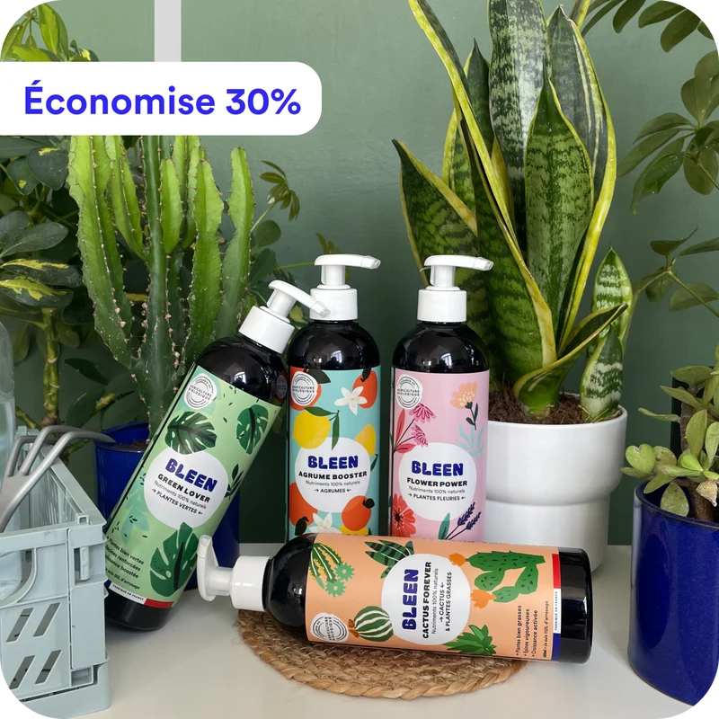 Kit de 4 engrais pour plantes