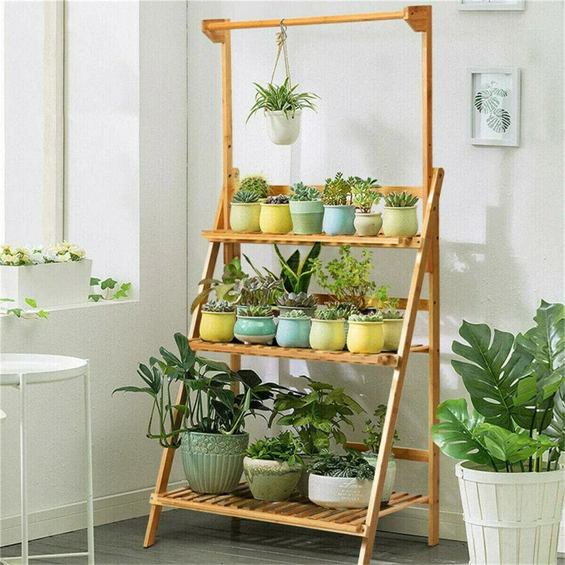 Étagère à Plantes en Bambou "Banbua"