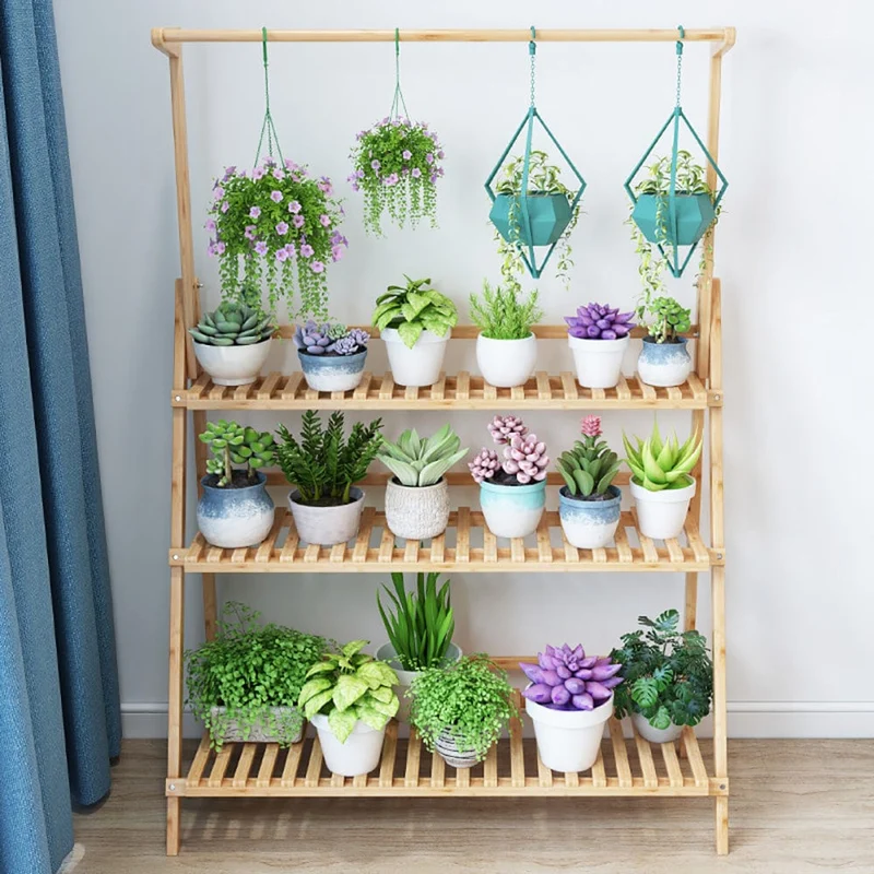 Étagère à Plantes en Bambou "Banbua"