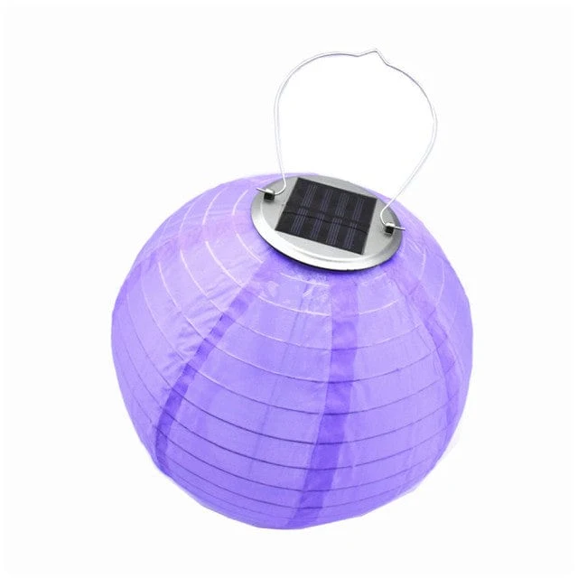 Lanterne Chinoise Solaire pour Extérieur
