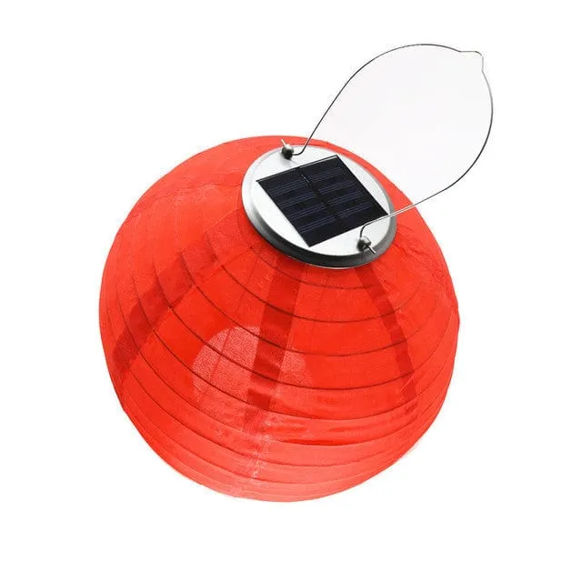 Lanterne Chinoise Solaire pour Extérieur