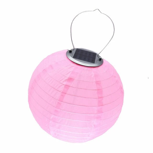 Lanterne Chinoise Solaire pour Extérieur