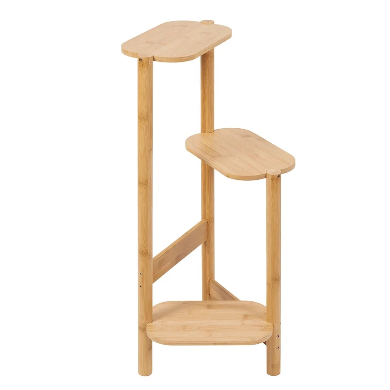 Meuble Porte Plante en Bois Épuré