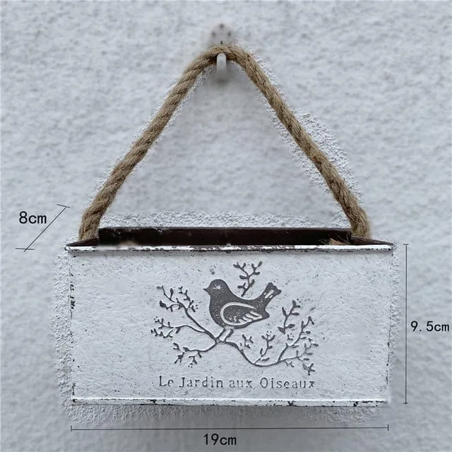Pot de Fleur Mural