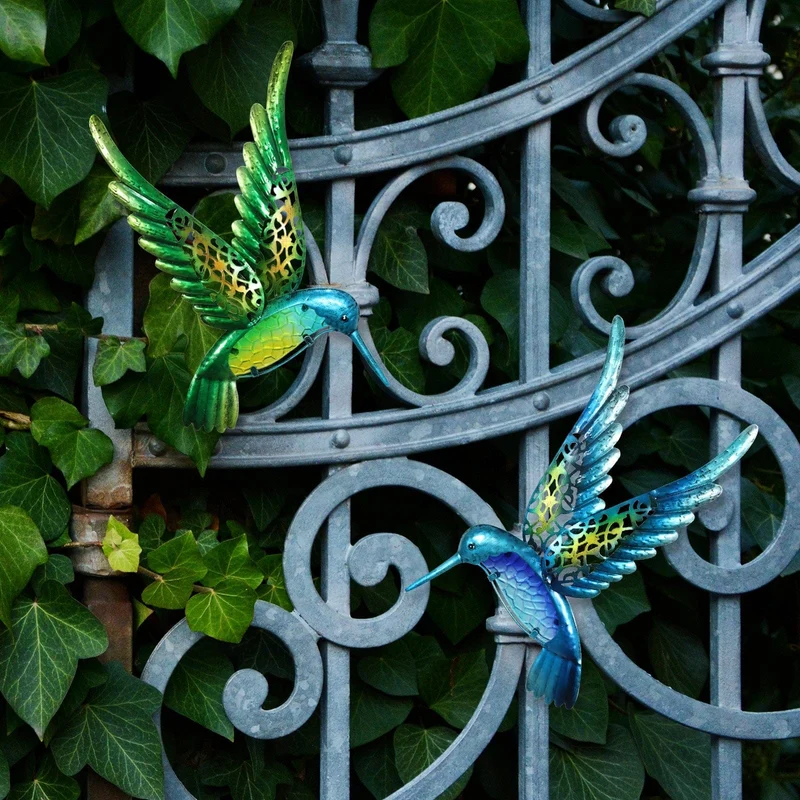 Décoration Murale "Duo de Colibri"