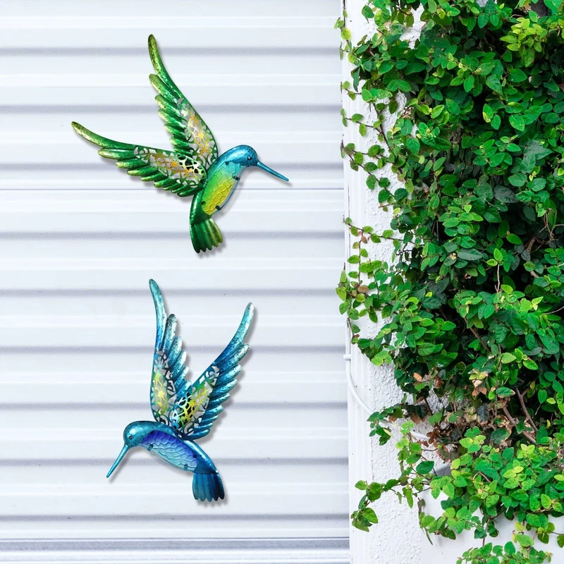 Décoration Murale "Duo de Colibri"