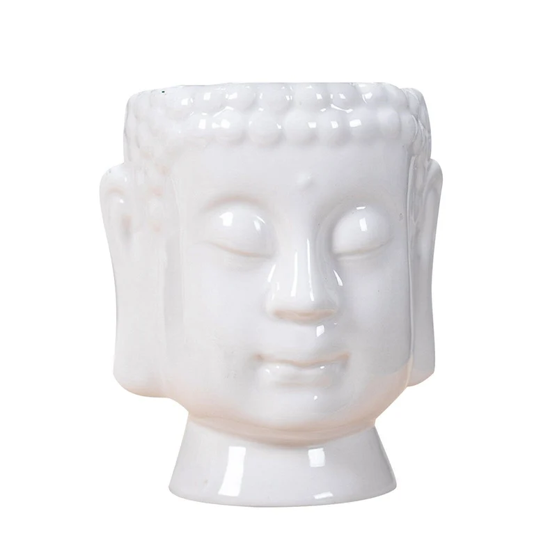 Pot de Fleur en Céramique Bouddha