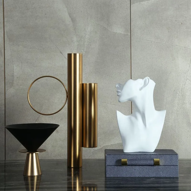 Vase Buste de Femme en Céramique