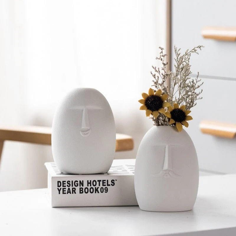 Vase Humoristique en Céramique