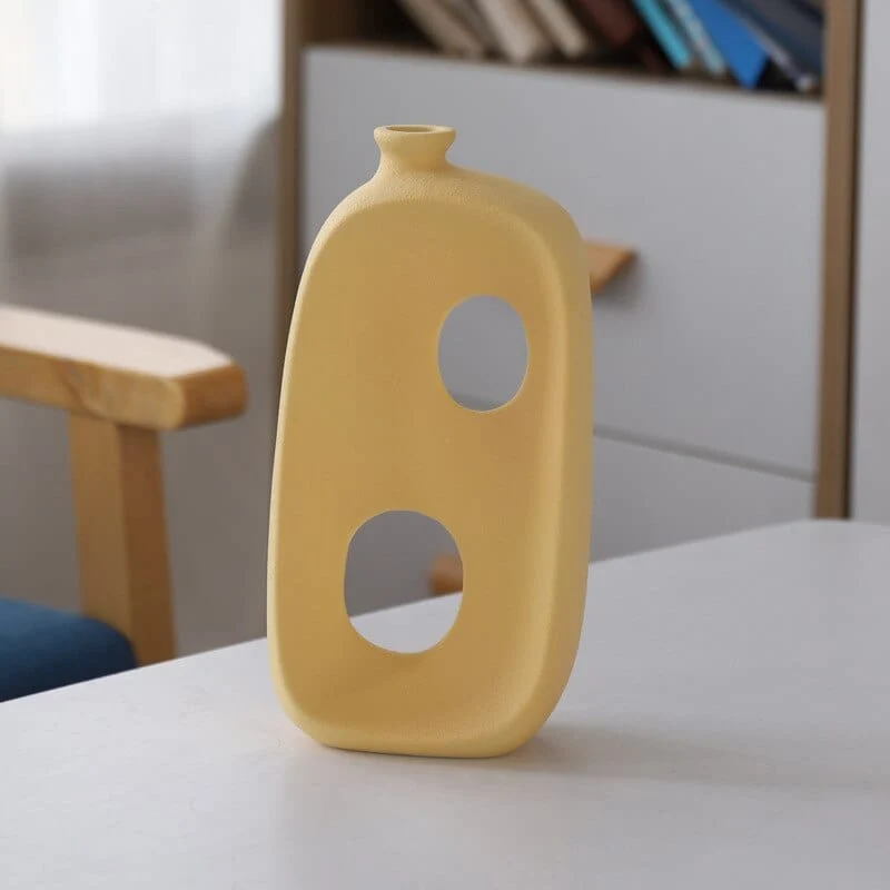 Vase Contemporain en Céramique