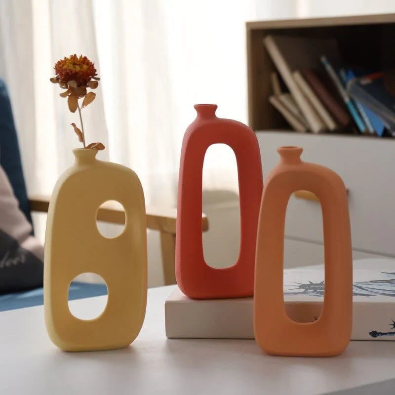 Vase Contemporain en Céramique