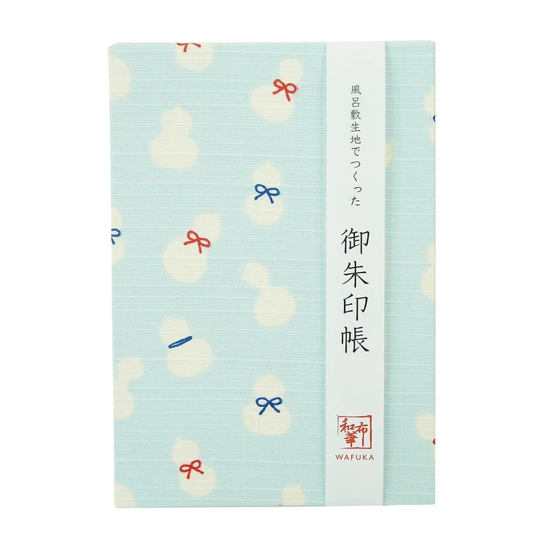 Wafuka Goshuincho 24 Fold Accordion Notebook Hyotan