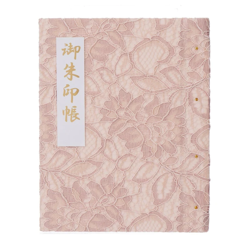 Noble Flower Lace Goshuincho Holder Type Stamp Book